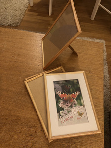 Рамки для фотографий 4 шт., 21x29,7см, деревянные (1 фото из 1)