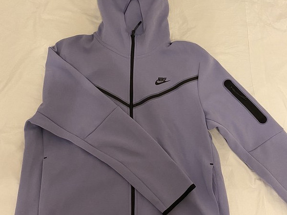 Nike techflleece purple zip