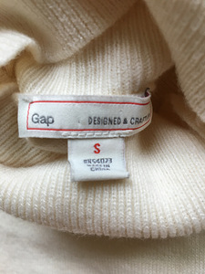 Gap pehme loodusvalge roll neck kudum S (3 foto / 5)