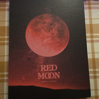 Album KARD RED MOON KARD 4th Mini Album KPOP