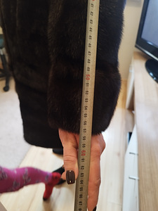 Норковая шуба размер S (3 фото из 7)