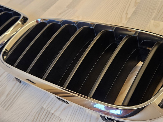 BMW X5 F15 ноздри, решётки X6 F16 Grill, ОРИГИНАЛ