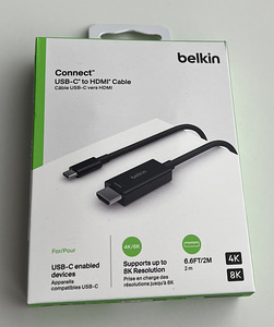 Belkin CONNECT Cable USB-C to HDMI Cable - 4K/8K , (2m) (1 фото из 4)
