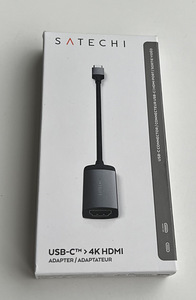 Satechi USB-hub Type-C to 4K HDMI Adapter , Space Grey (1 фото из 4)