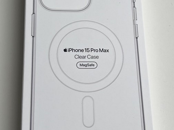 Apple iPhone 15 Pro Max Clear Case with Magsafe