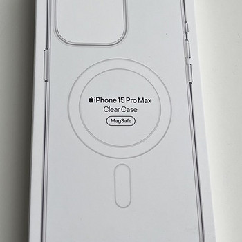 Apple iPhone 15 Pro Max Clear Case with Magsafe