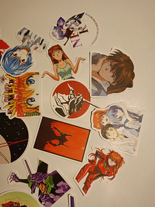 Anime Evangelioni kleebised (2 foto / 6)