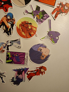 Anime Evangelioni kleebised (3 foto / 6)