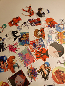 Anime Evangelioni kleebised (6 foto / 6)