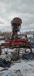 Crane. Kraana paigaldamine. Manipulaator. (4 foto / 10)