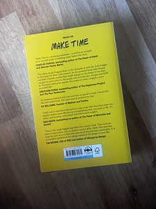 Raamat “Make time: how to focus on what matters every day” (3 foto / 5)