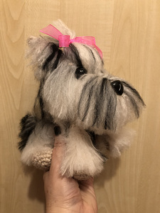 Вязаная крючком собачка (2 фото из 3)