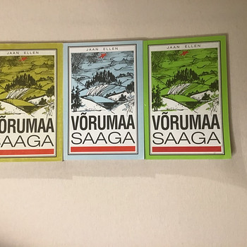 Яан Эллен «Сага о Вырумаа» I-III, 1998-2001 гг.