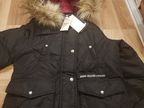 Uus tüdrikujope Uus jakk PEPE JEANS tüdrukul p. 140.
