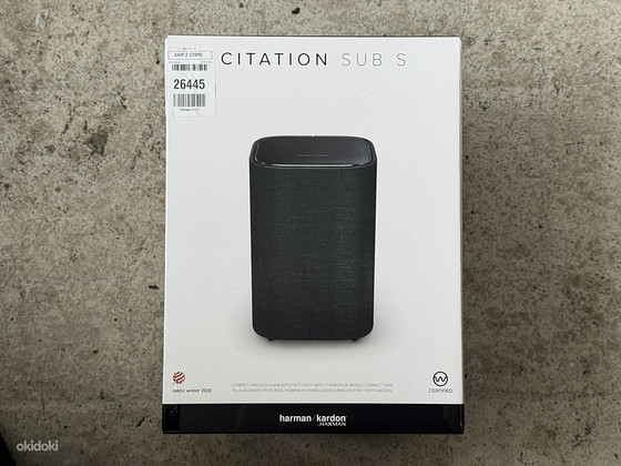 Сабвуфер Harman Kardon Citation Sub S черный/серый Новый!