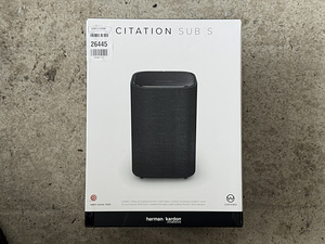 Сабвуфер Harman Kardon Citation Sub S черный. Новый! (1 фото из 6)