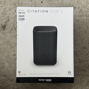 Сабвуфер Harman Kardon Citation Sub S черный/серый Новый!