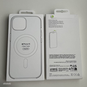 Apple iPhone 15 Clear Case with Magsafe