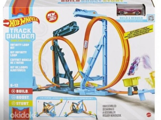 Hot Wheels Бесконечные вихри Автотрек Игрушка для детей
