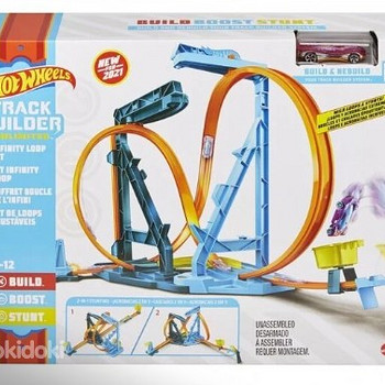 Hot Wheels Lõputud keerised autorada lastele mänguasi