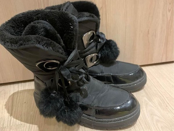 Теплые зимние сапоги для девочек