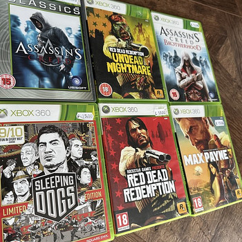 XBOX 360 6 mängu
