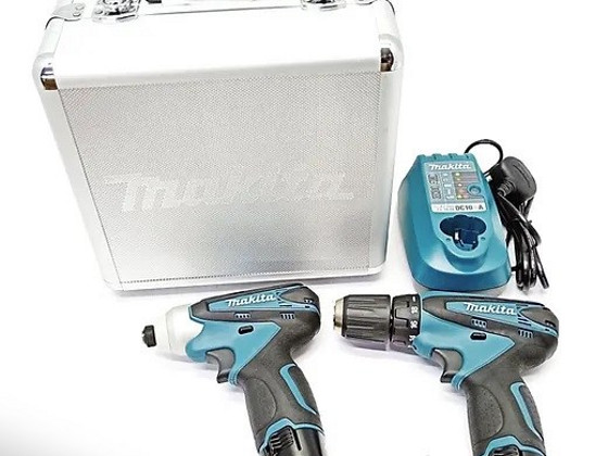 Набор инструментов Makita LCT204 (DF330 + TD090)10,8 V