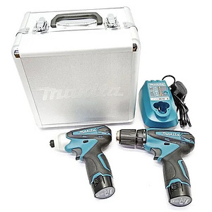 Набор инструментов Makita LCT204 (DF330 + TD090)10,8 V (1 фото из 9)
