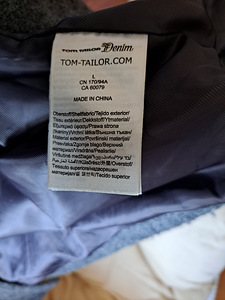 Tom Tailor пальто M/L (3 фото из 6)