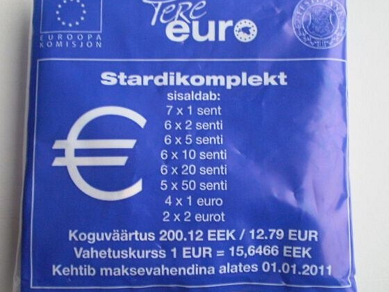 Eesti euromüntide stardikomplekt