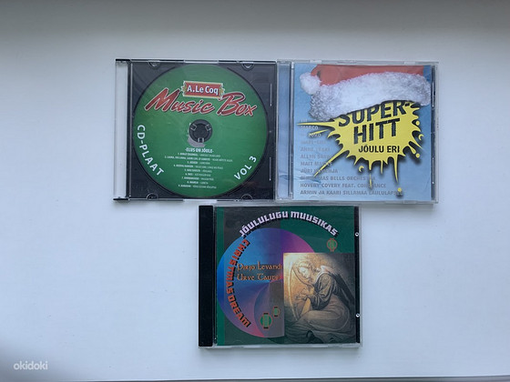 CD jõulumuusikaga