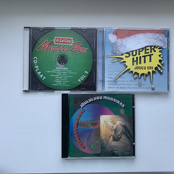 CD jõulumuusikaga