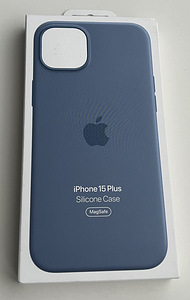 Apple iPhone 15 Plus Silicone Case with Magsafe ,Winter Blue (1 фото из 2)