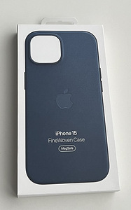 Apple iPhone 15 FineWoven Case with MagSafe , Pacific Blue (1 foto / 2)