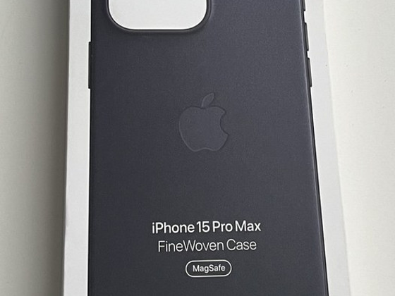 Apple iPhone 15 FineWoven Case with MagSafe , Black
