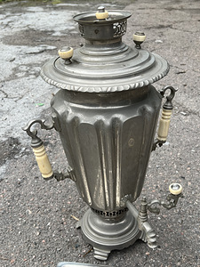 Tsaariaeg Puuküttega samovar samovar (5 foto / 10)