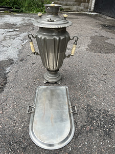 Tsaariaeg Puuküttega samovar samovar (9 foto / 10)