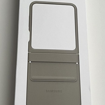 Samsung Galaxy Flip5 Flap Eco-Leather Case , Etoupe