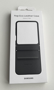 Samsung Galaxy Flip5 Flap Eco-Leather Case , Black (1 foto / 3)