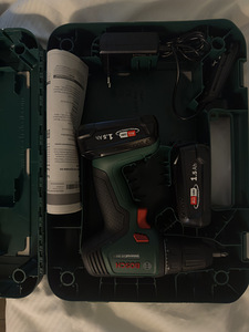 Аккумуляторная дрель bosch + X60 (2 фото из 3)