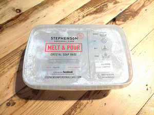 Stephenson Melt&Pour seebi valmistamise mass 1 kg (1 foto / 2)