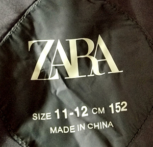 Пуховик ZARA р 152 (3 фото из 3)