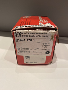 Piduriklotsi komplekt BMW e39 3.0D (1 foto / 1)