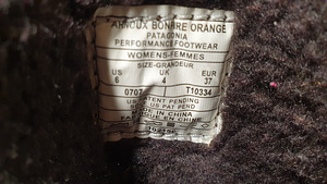 Talvesaapad/vildid Patagonia s 37/ stp 21cm (4 foto / 4)