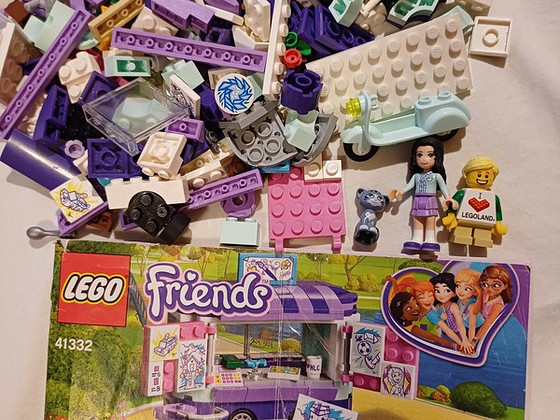 Lego friends 41332 roller, haagis