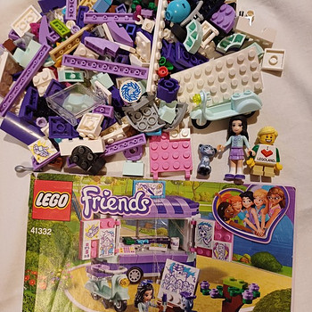 Lego friends 41332 Скутер с прицепом