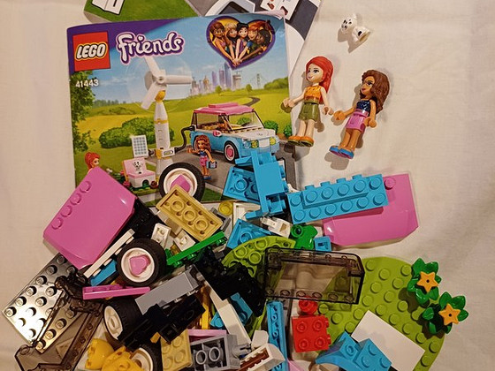 Lego friends 41443 tuulik, auto
