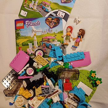 Lego friends 41443 ветряк, автомобиль