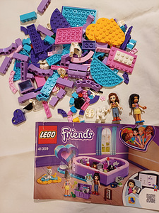 Lego friends 41359 коробка в форме сердца (1 фото из 1)