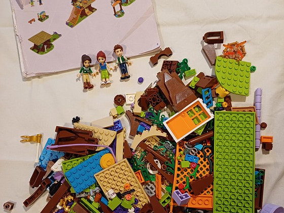 Lego friends 41335 puuonn, ronimisvõrk, rula
